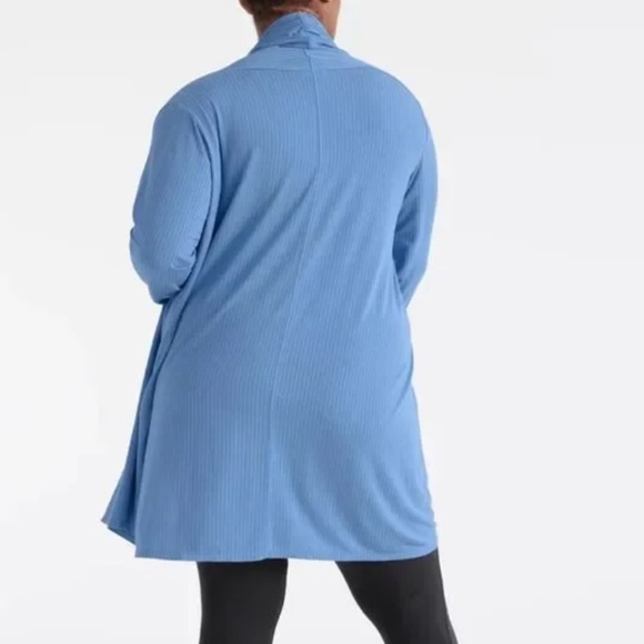 Knix x Ashley Graham Micro Modal Cardigan Daylight - Picture 2 of 9